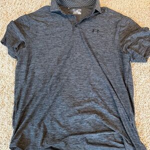 Under Armour Men's Charcoal Polo Shirt